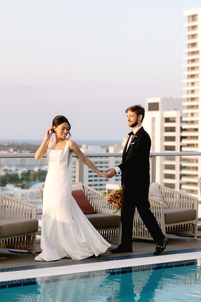 Wedding at The Canopy hotel, west palm beach florida